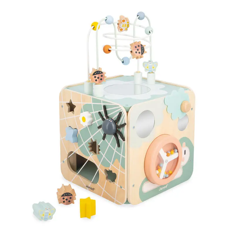 Maxi cubo multi-actividades sweet cocoon - janod 04060