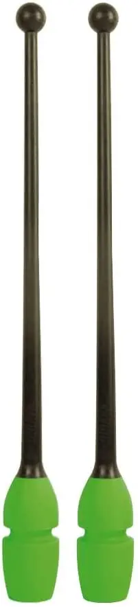 Mazas Engarzables Bicomponentes Gimnasia Rítmica 41,5 cm Verde - Amaya Sport