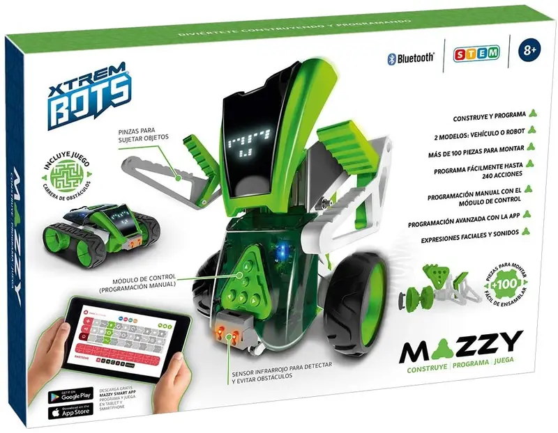 Mazzy - Robot Educativo para Montar y Programar - Worldbrands