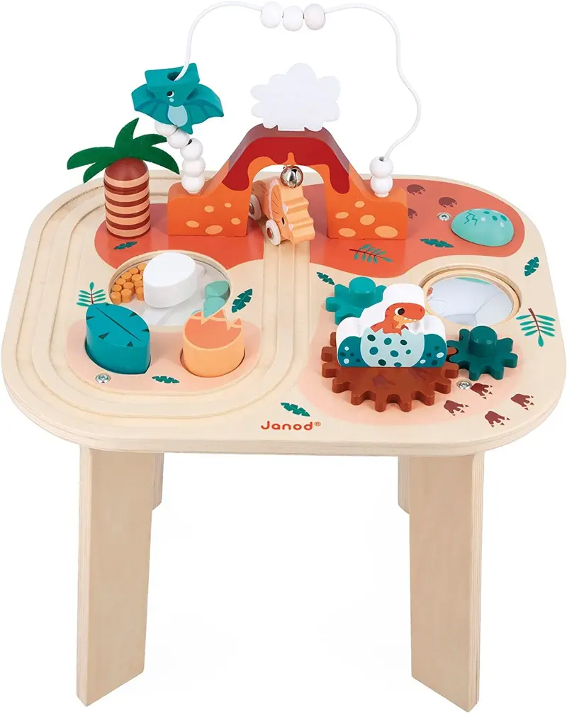 Mesa de actividades dino - janod j05825