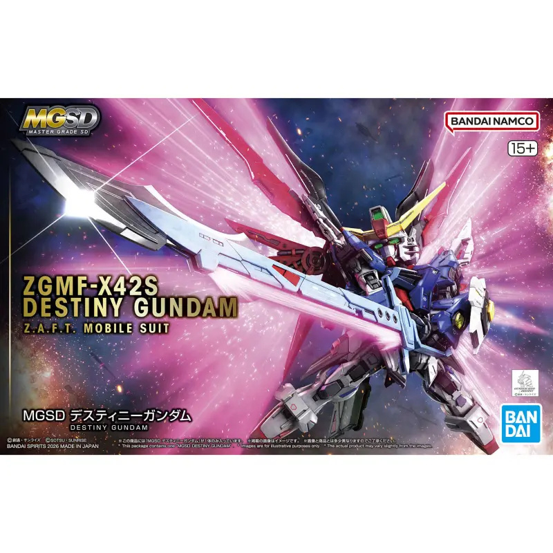 MGSD - ZGMF-X42S Destiny Gundam