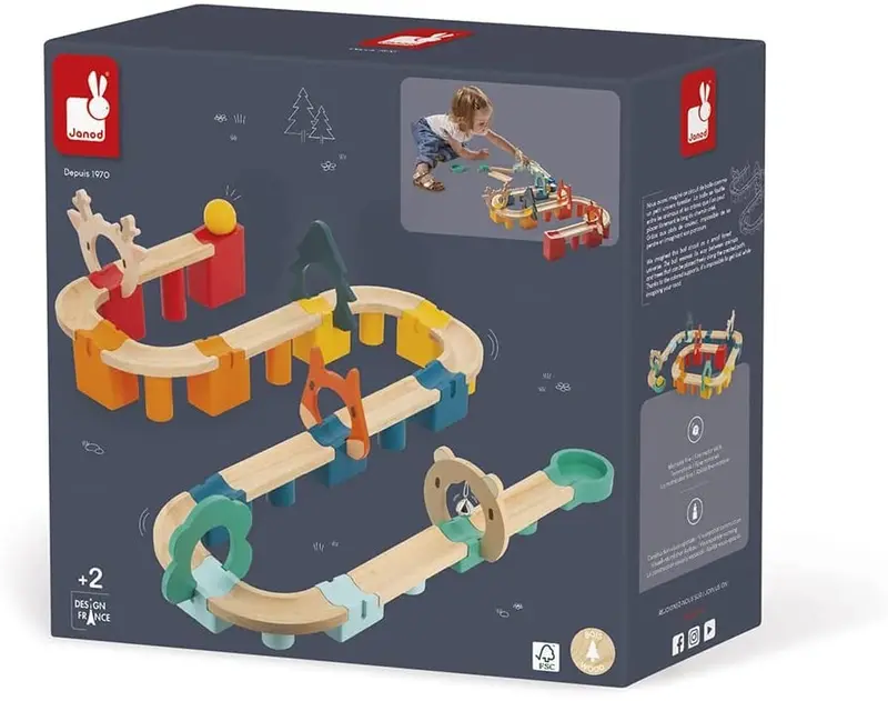 Mi primer circuito de madera - janod ju08044