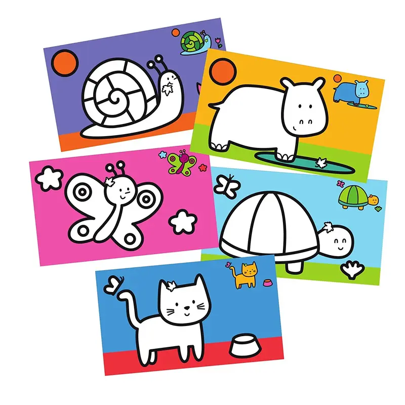 Mi primer cuaderno colormage animales - sycomore