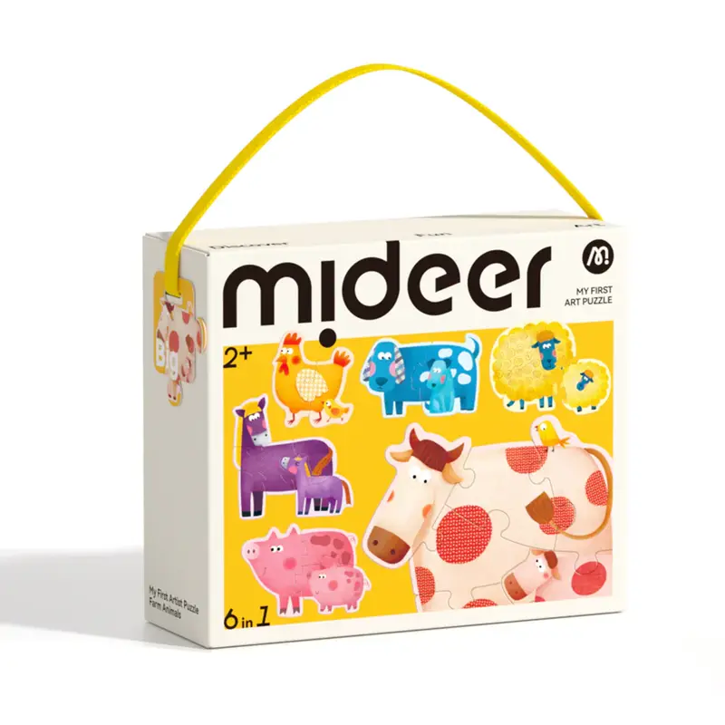 Mi primer rompecabezas 6 en 1 de Mideer