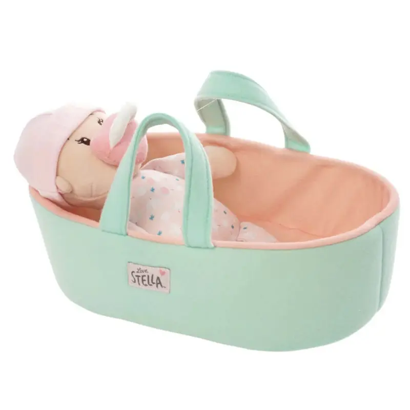 Mi primera muñeca de tela con capazo — Love Stella Peach