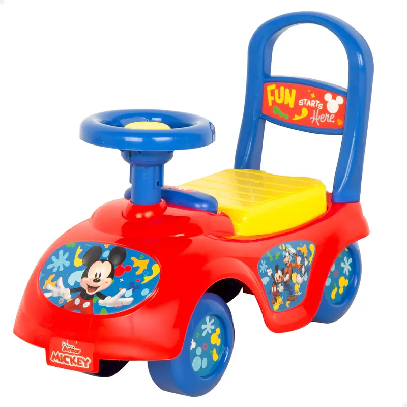 Mickey Correpasillos con teléfono, bocina y almacenaje