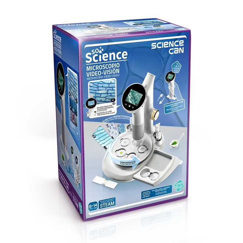 Microscopio 100 Vision - So Science - COS007
