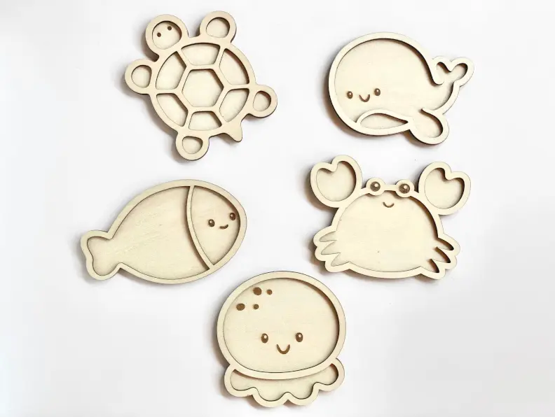 Mini Bandejas Océano