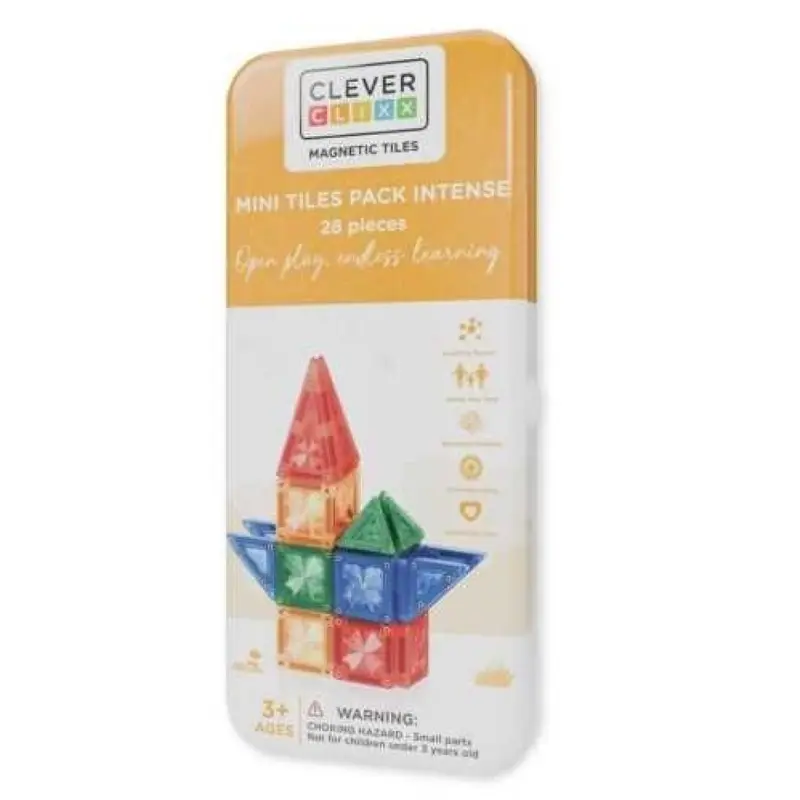 Mini travel imanes 28 piezas colores vivos