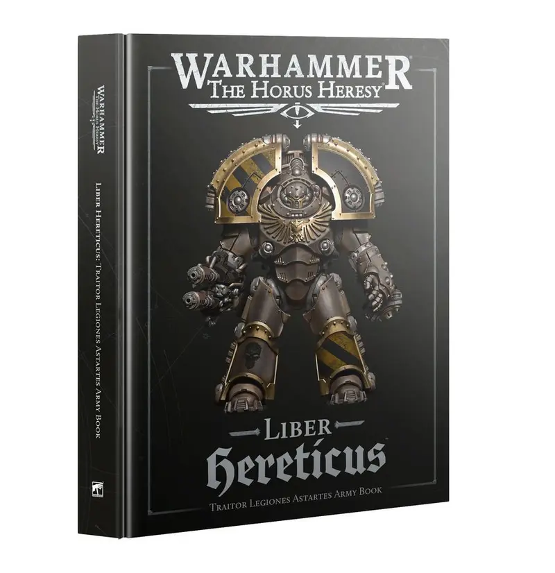 Miniaturas - liber hereticus - libro del ejército de las legiones astartes traidoras ( inglés ) - warhamer 31-31