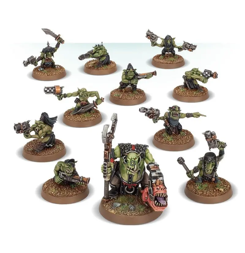 Miniaturas orks runtherd and gretchin - warhammer 50-16