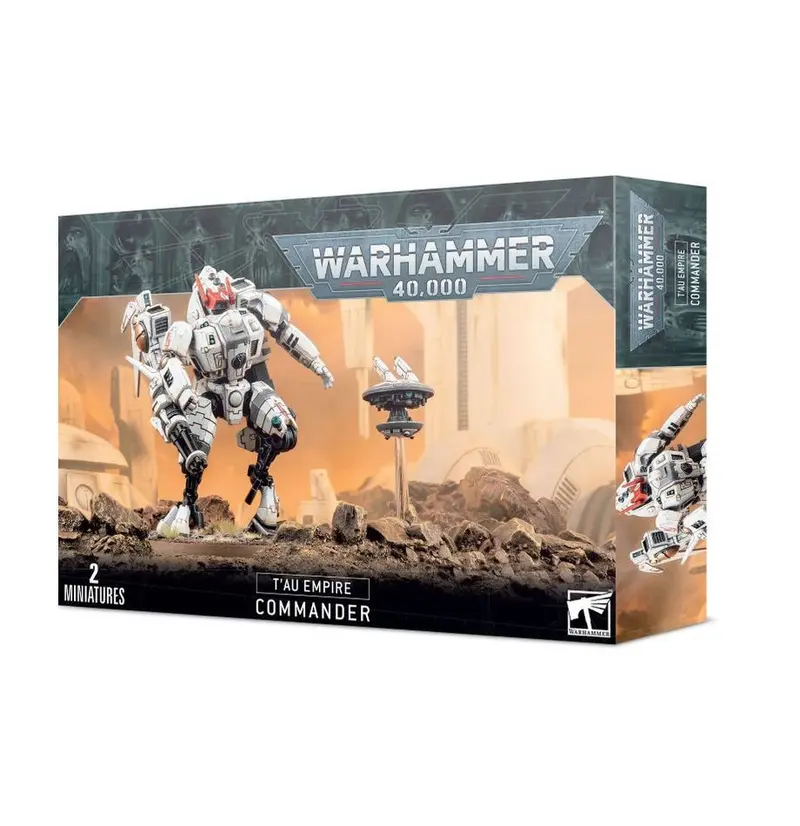Miniaturas para pintar - comandante del imperio t'au - warhammer 56-22