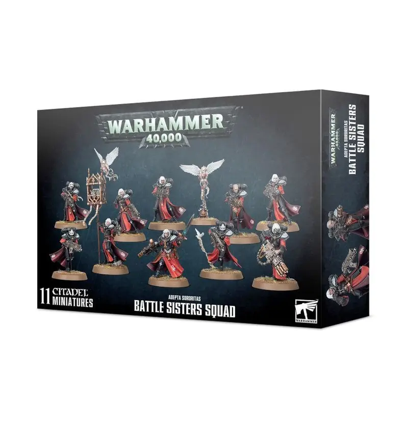 Miniaturas para pintar - escuadra de dominias de las adepta sororitas - warhammer 52-20
