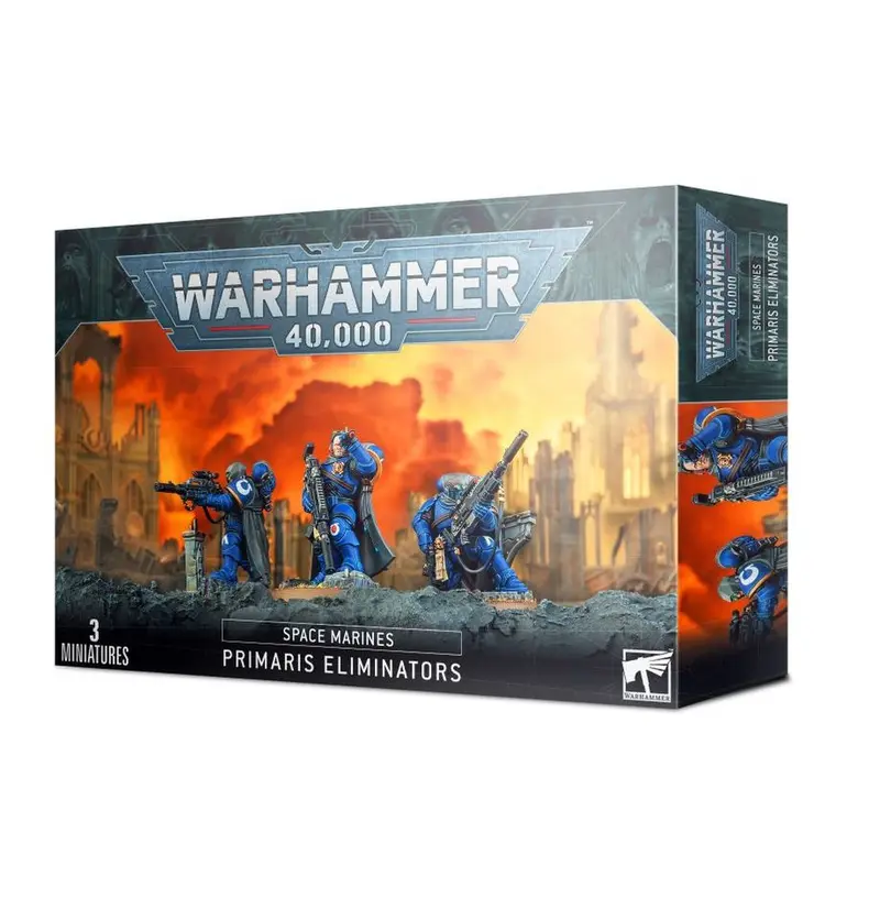 Miniaturas para pintar - space marines - eliminators - warhammer 48-93