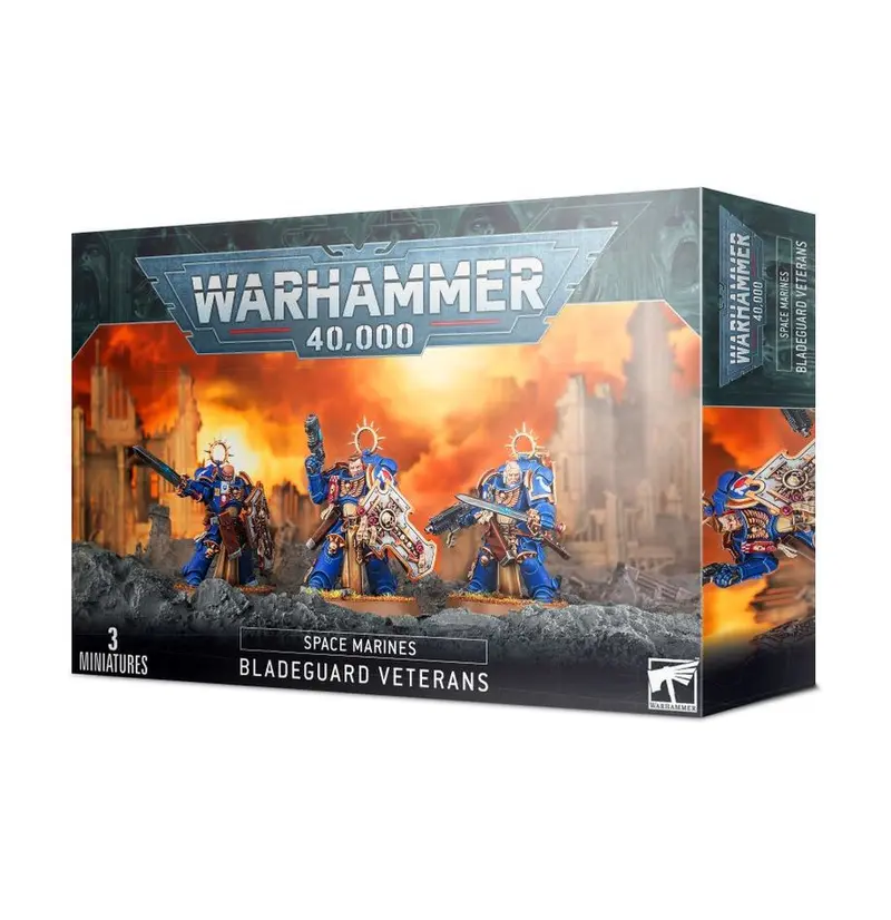 Miniaturas warhammer - space marines - bladeguard veterans - warhammer 48-44