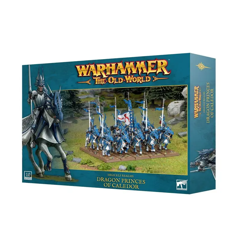 Miniaturas warhammer the old world - dragon princes of caledor - warhammer 13-17