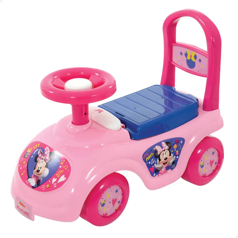 Minnie Correpasillos con teléfono, bocina y almacenaje