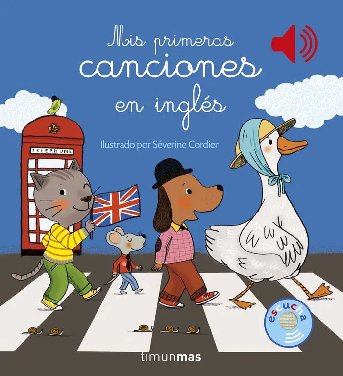 Mis primeras canciones en inglés - Libro musical - Planeta