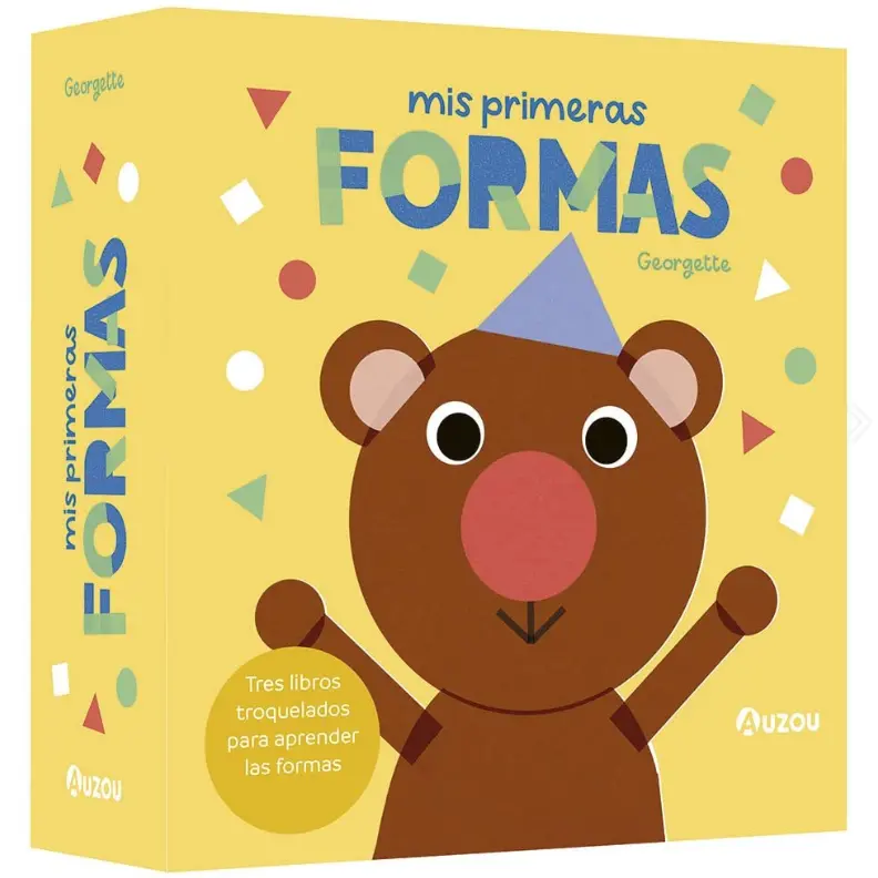 Mis Primeras Formas- Cofre Con Tres Libros - Auzou