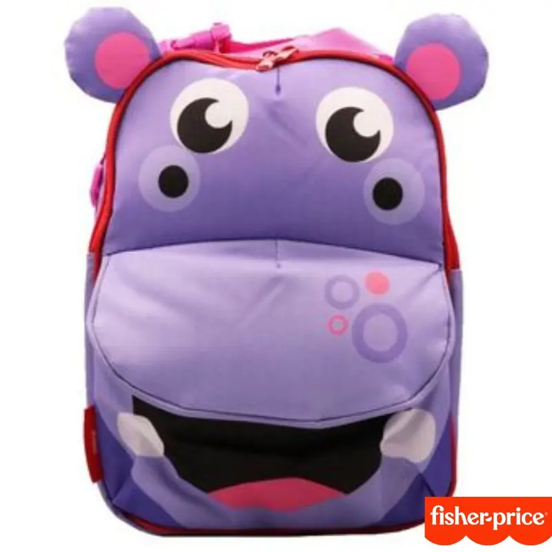 Mochila guarderia infantil hipopótamo Fisher Price (térmica)
