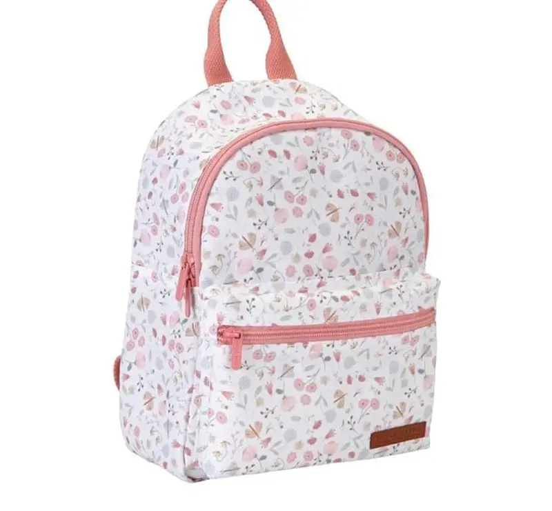 Mochila infantil Flores y Mariposas Little Dutch