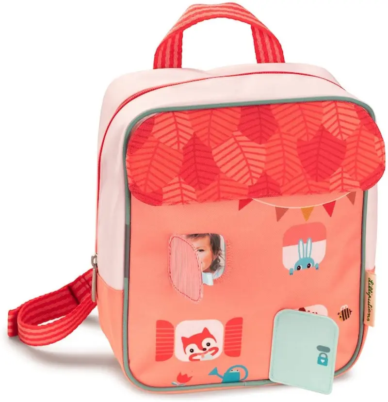 Mochila infantil la casa del bosque - lilliputiens 84447