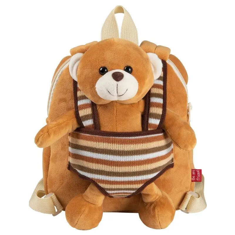 Mochila infantil oso reversible - perletti 13032