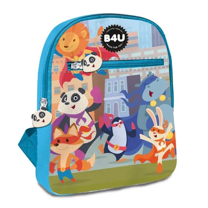 Mochila Mediana B4U Superanimales 30cm