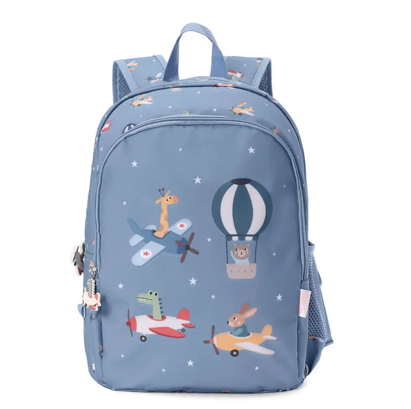 Mochila Mediana Planes + Llavero