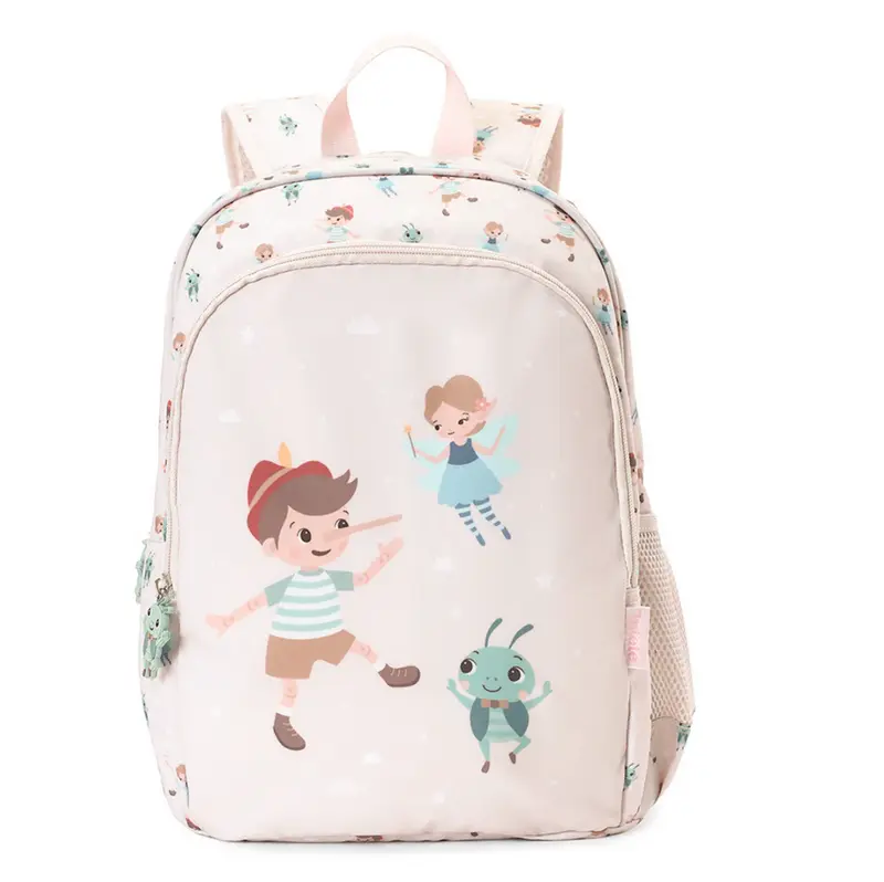 Mochila Mediana The Wooden Boy + Llavero