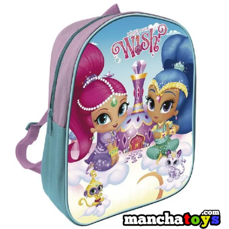 MOCHILA MEDIDA GUARDERIA E INFANTIL SHIMMER & SHINE