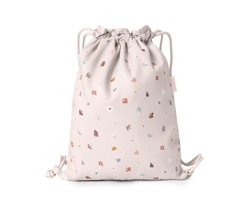 Mochila Saco Tela Geometric Nature