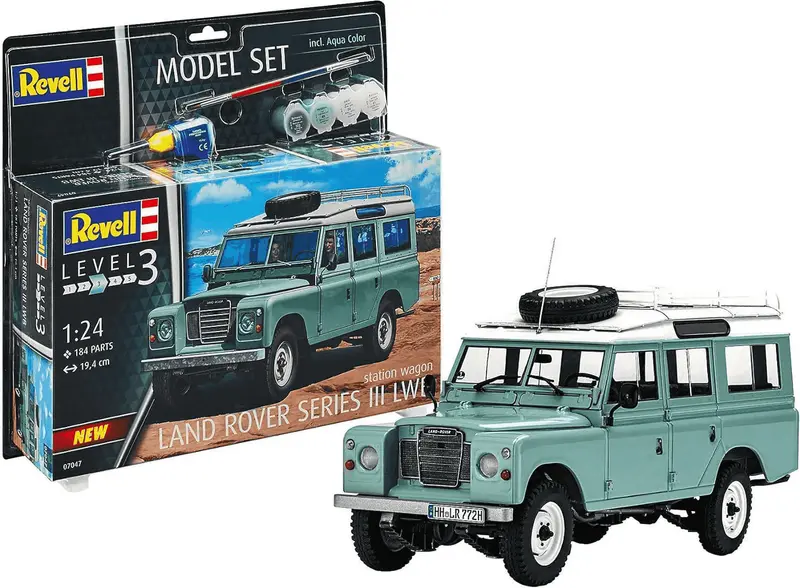 Model Set Coche Land Rover Serie 1/24