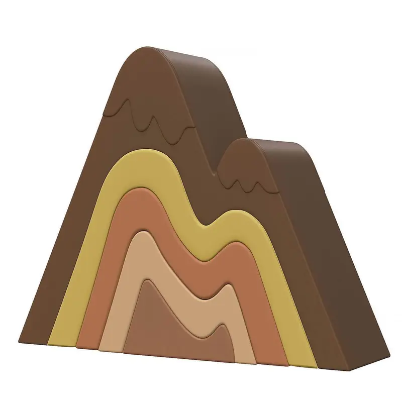 Montaña Verano de silicona