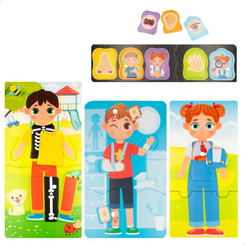 Montessori Lisciani Juego de encajar piezas Baby Doctor