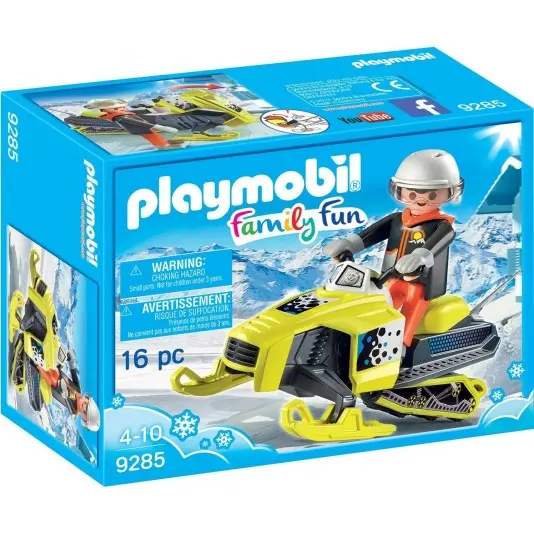 Moto de Nieve - Playmobil Family Fun 9285