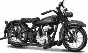 Moto Harley Davidson 1928 JDH Twin Cam