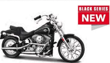 Moto Harley Davidson 1984 FXST 1/18