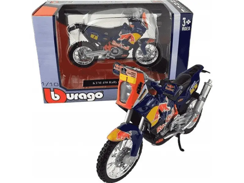Moto KTM 450 Rally 2019 Red Bull 1/18