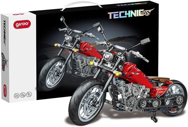 Moto para Construir Technic Cruise Motorcycle 441 pzas. Giros – +8 años