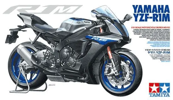 Moto Yamaha YZF-R1M 1/12 Kit Tamiya