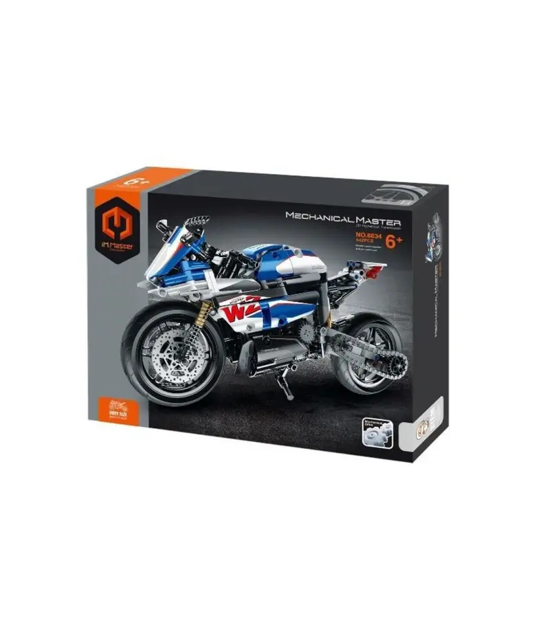Motocicleta azul 542 piezas - IMMaster