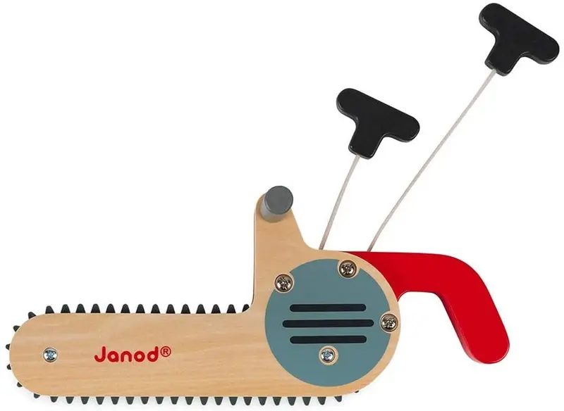 Motosierra de juguete brico kids - janod j06471