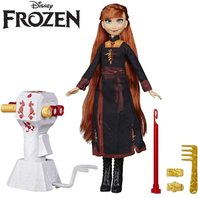 Muñeca Anna Frozen 2 Disney trenzamania