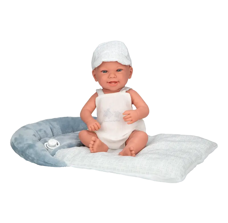 Muñeca Arias Elegance Zoe Azul 42 cm | Aroma Vainilla y Accesorios