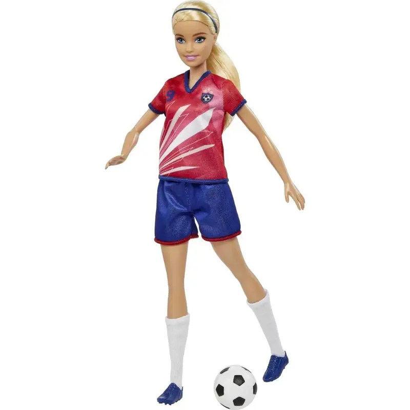 Muñeca Barbie futbolista
