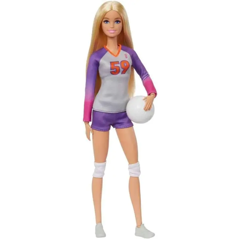 Muñeca Barbie jugadora de voleibol (Mattel HKT72)