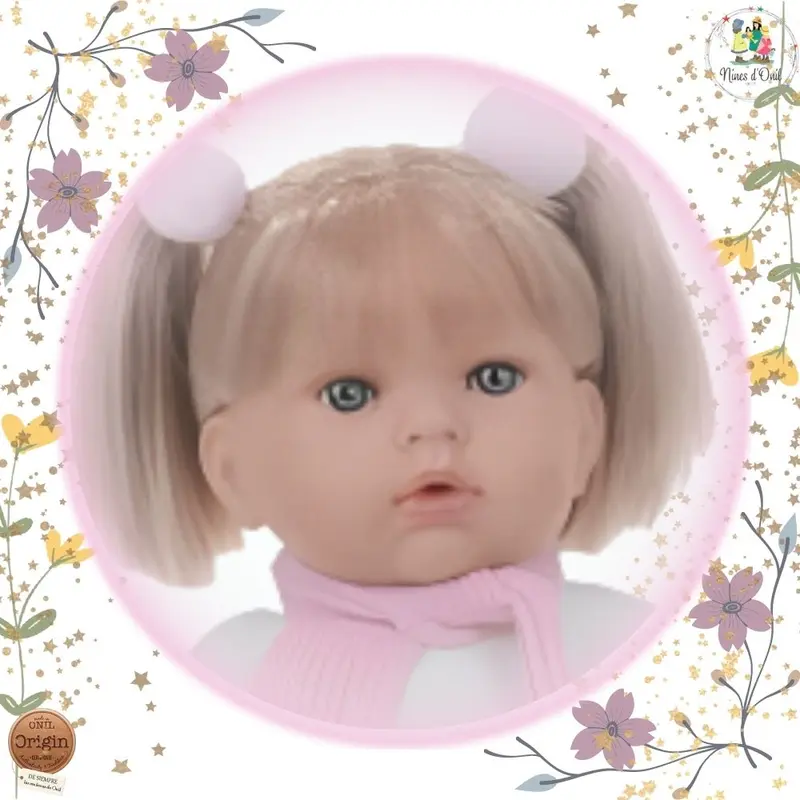 Muñeca blandita pepona Nines de Onil 45 cm