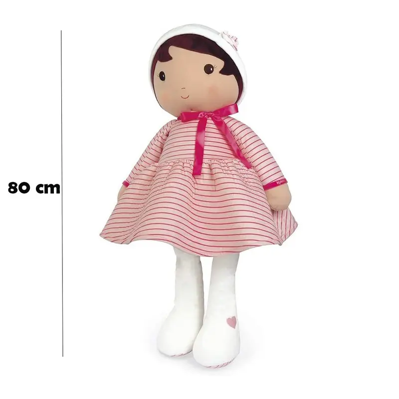 Muñeca de Trapo Rose K Kaloo 80 cm | Colección Tendresse | Desde el Nacimiento