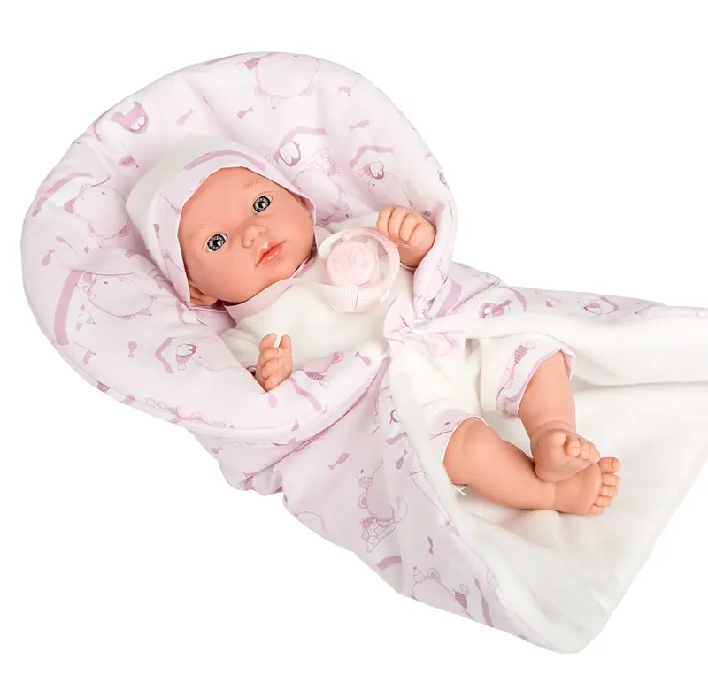Muñeca Elegance Andrea 28 cm con Mecanismo de Lloro - Arias 60606